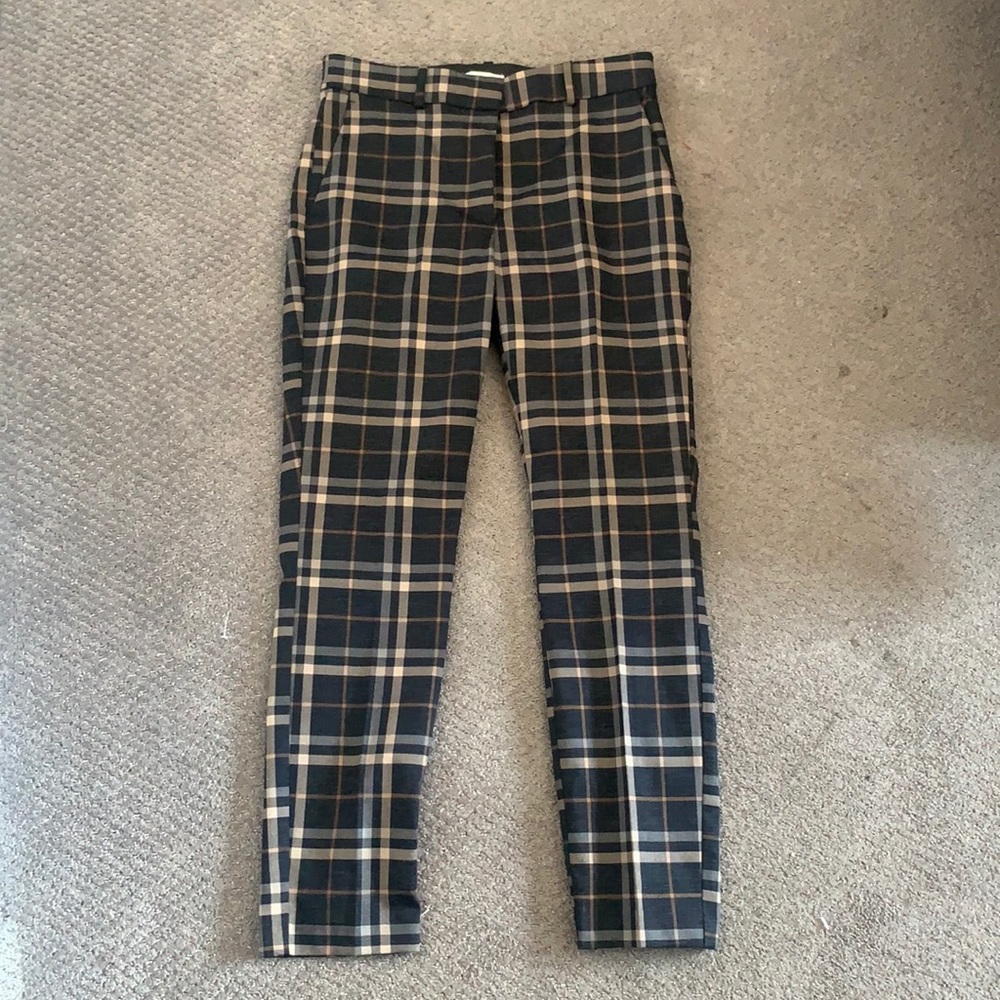H&M plaid pants